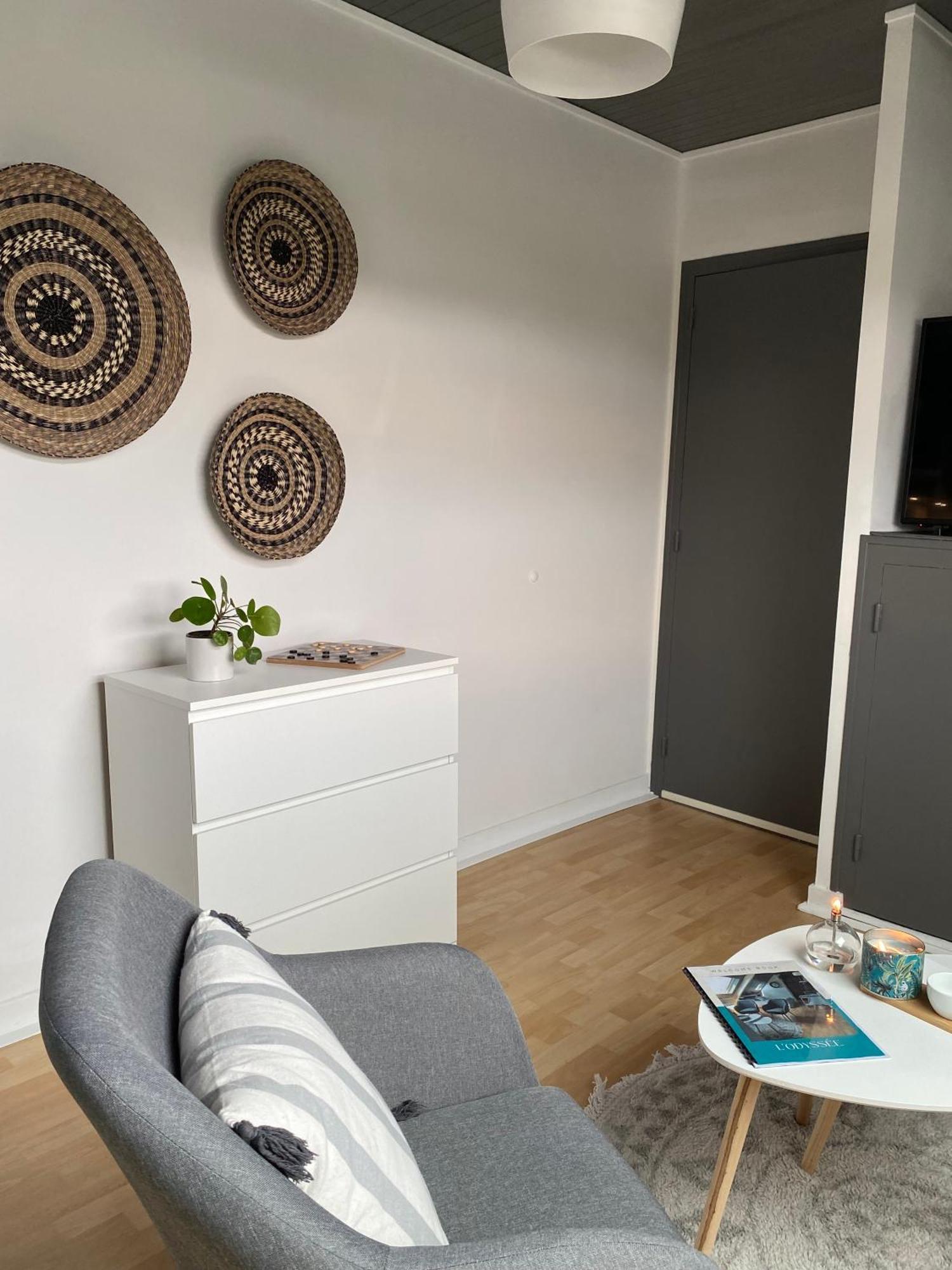 Agreable Cocon Sous Les Toits - Parking - Wifi Apartment Pleneuf-Val-Andre Luaran gambar
